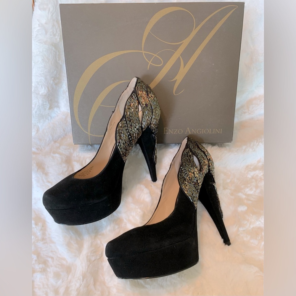 Enzo Angiolini Women's Baladeva Platform Pump size 9 M